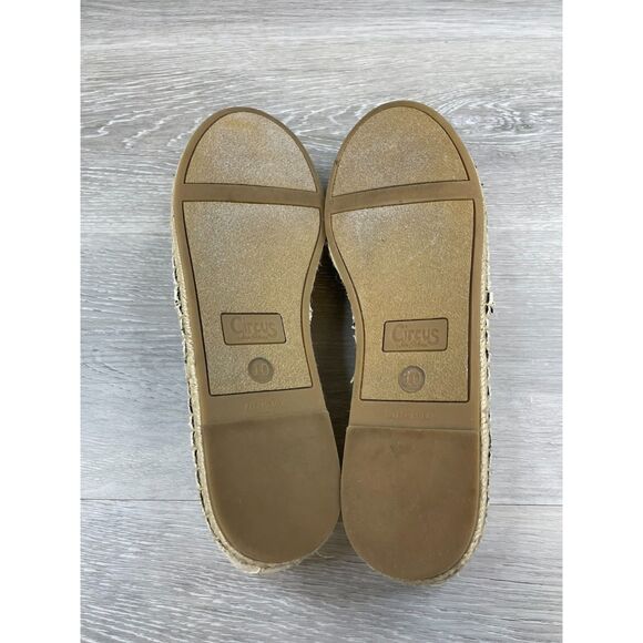 Circus By Sam Edelman Loretta Women's Espadrille Flat 10 Beige Comfort Shoes - Picture 6 of 10